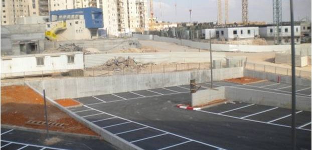 הקמת חניון מרכז הספורט (קאנטרי)