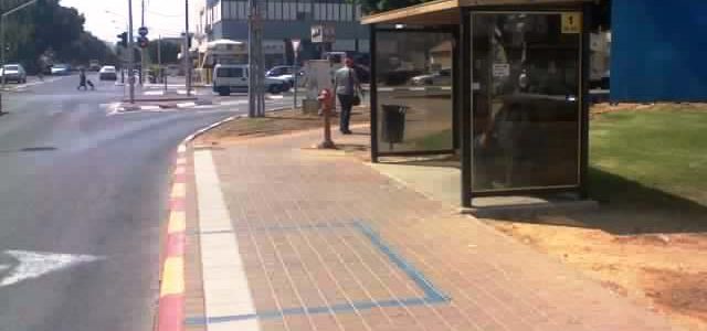 שיפור נגישות לתחנות אוטובוס