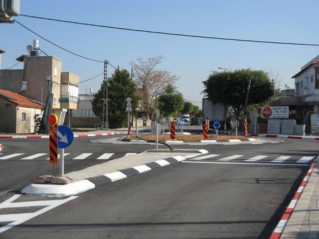 הקמת מעגל תנועה ברחוב צה"ל / הרש"ש